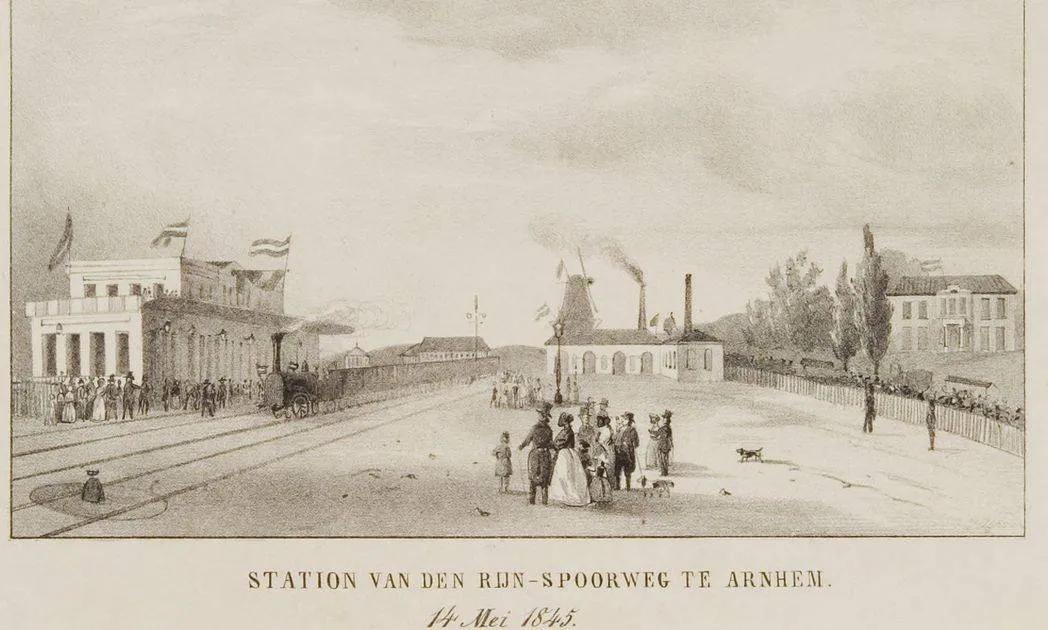 Station Arnhem.eerste station  - Gemeente Arnhem
