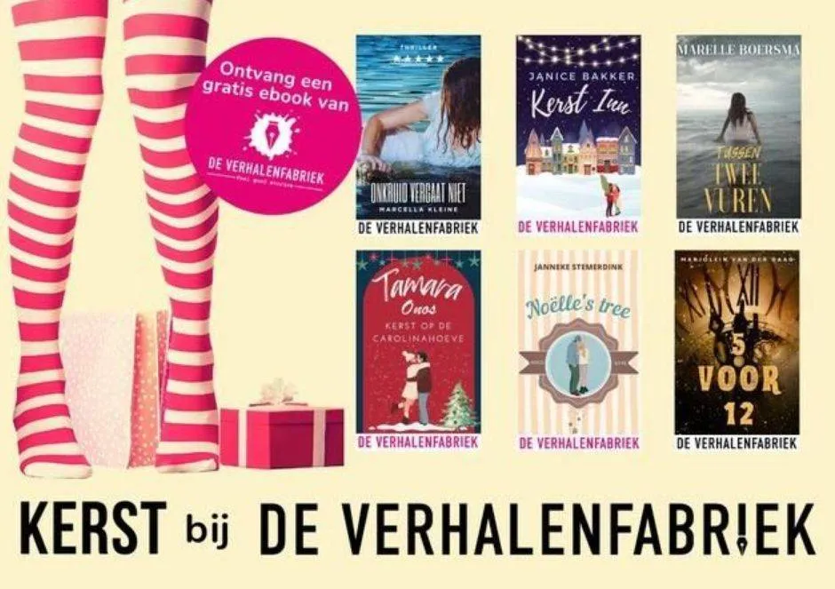Kerst bij de verhalenfabriek.poster