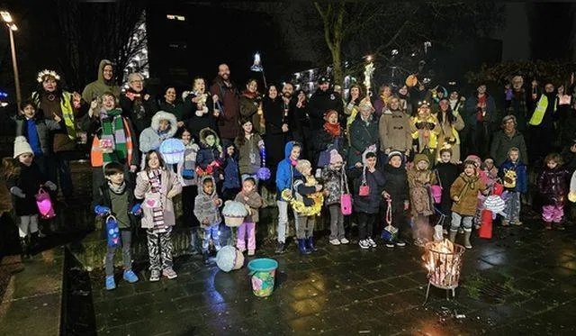 Lichtjesparade Presikhaaf - Rozet