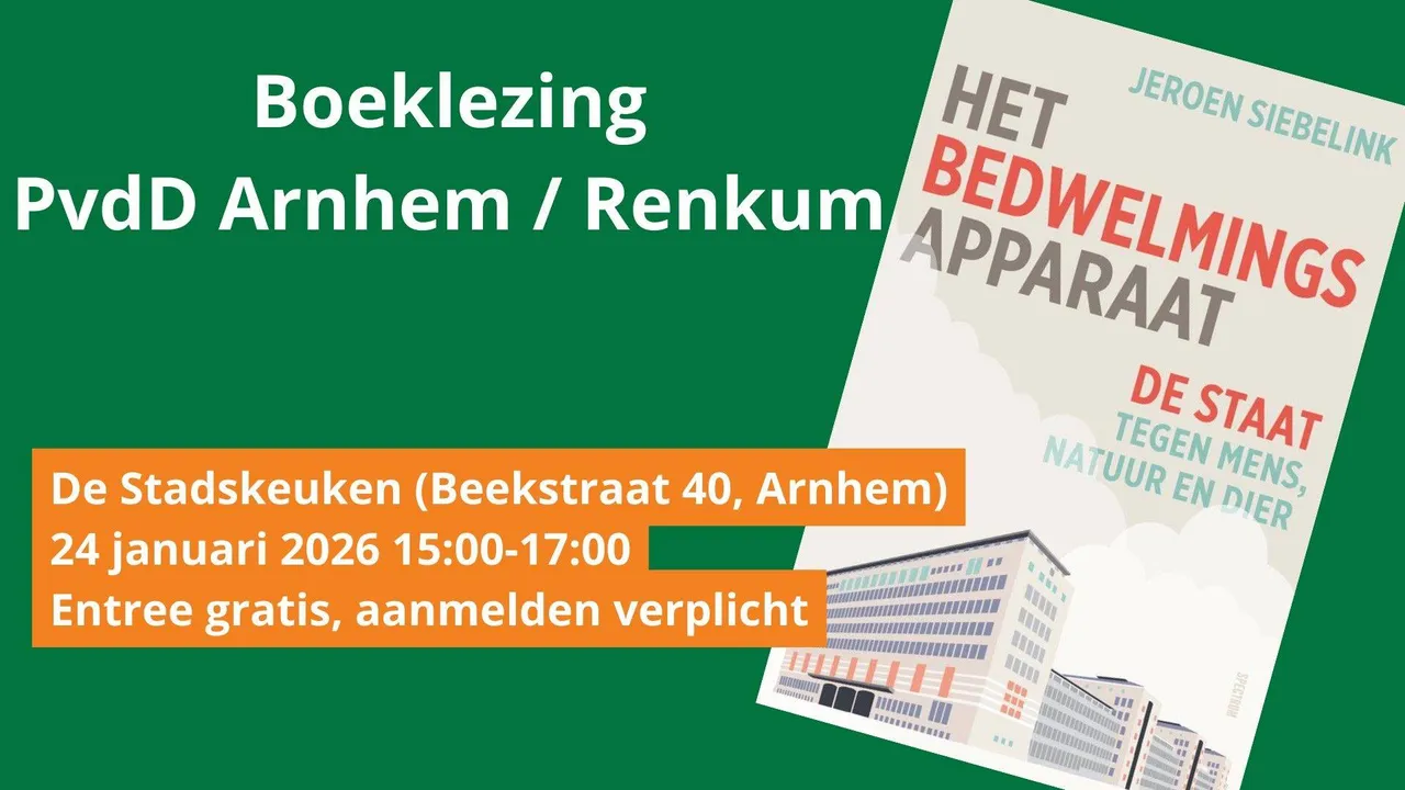 Boeklezing PvdD Arnhem Renkum