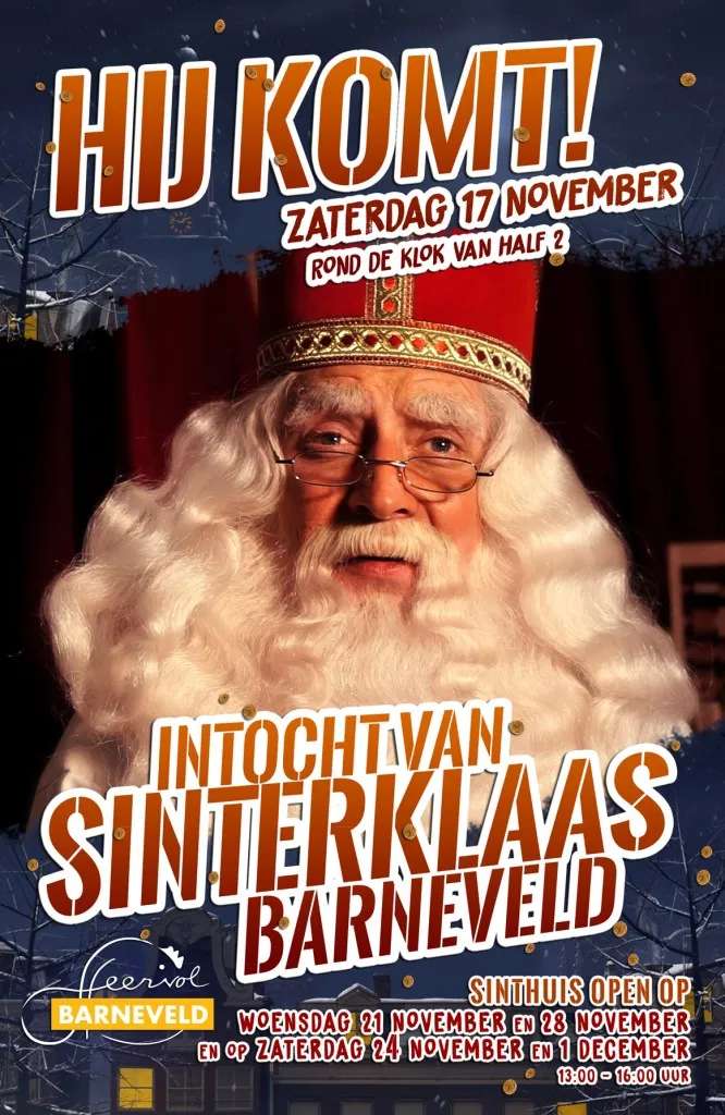 intocht sinterklaas barneveld 2018