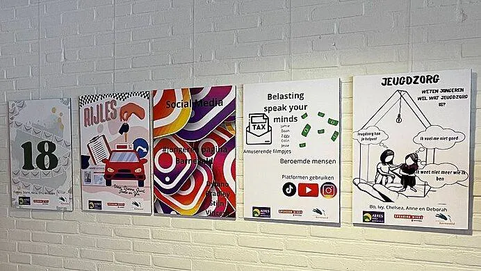 csm posters door jongeren gemaakt project speaking minds 07bfda4470