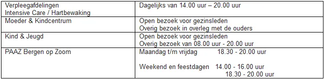 20181128 boz bezoektijden