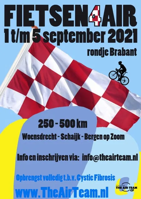 poster fietsen4air 2021