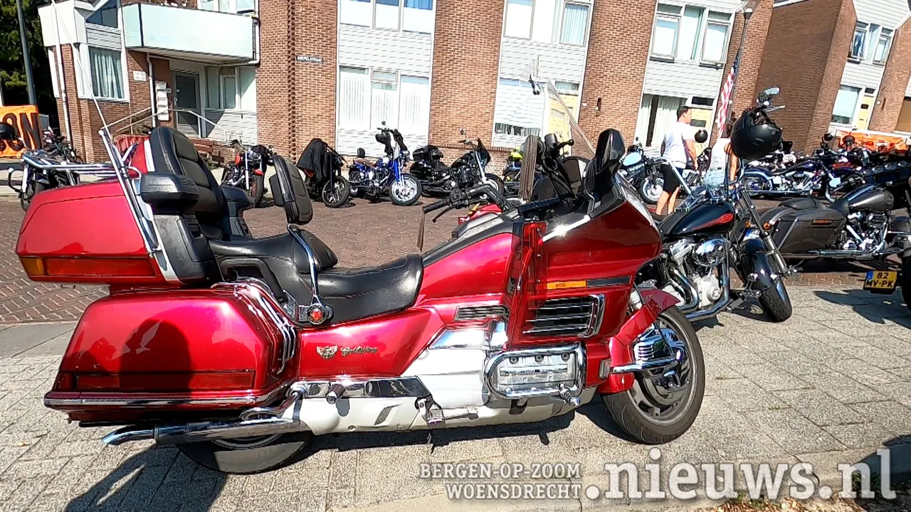 Honda GL1500 zes cilinder, ook 'made in the USA'