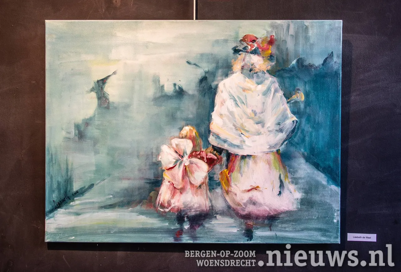 Een schilderij van Liesbeth de Waal