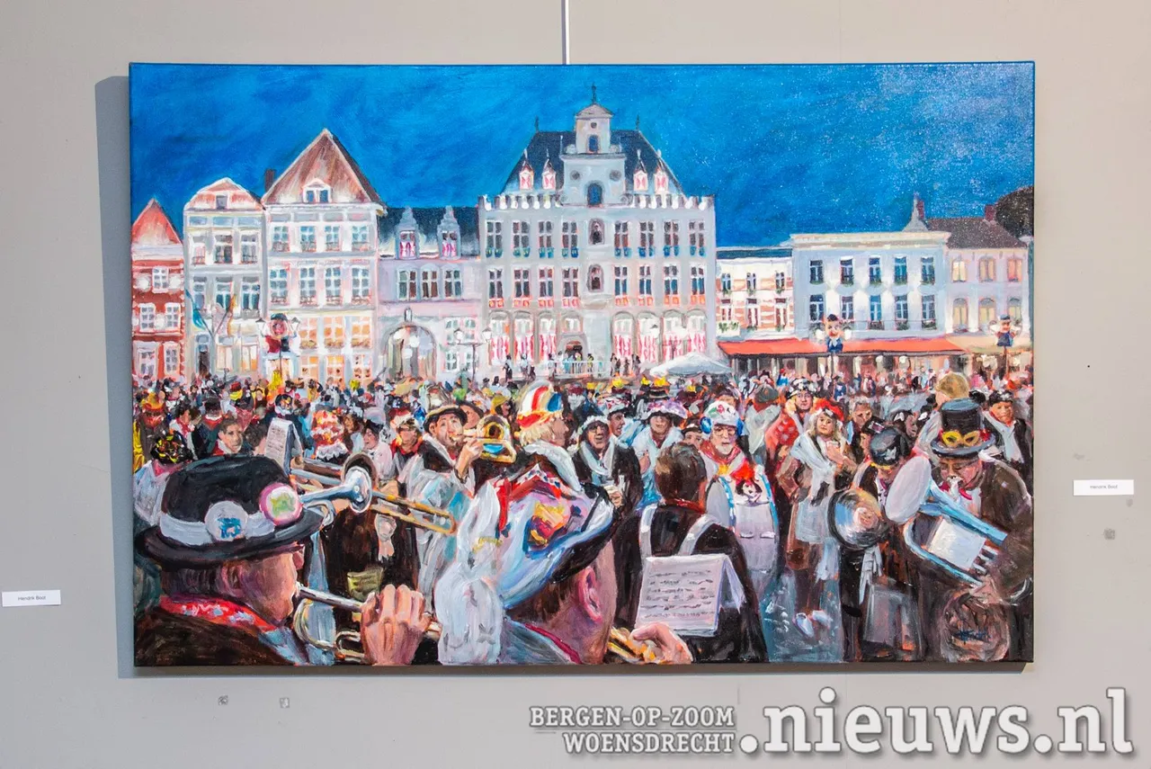 Een schilderij van Hendrik Boot