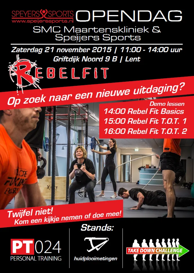 lent opendag flyer