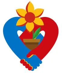 logo mantelzorg met plant