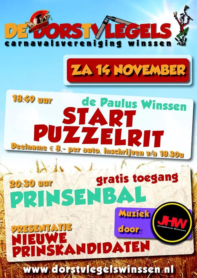 puzzelrit prinsenbal dorstvlegels