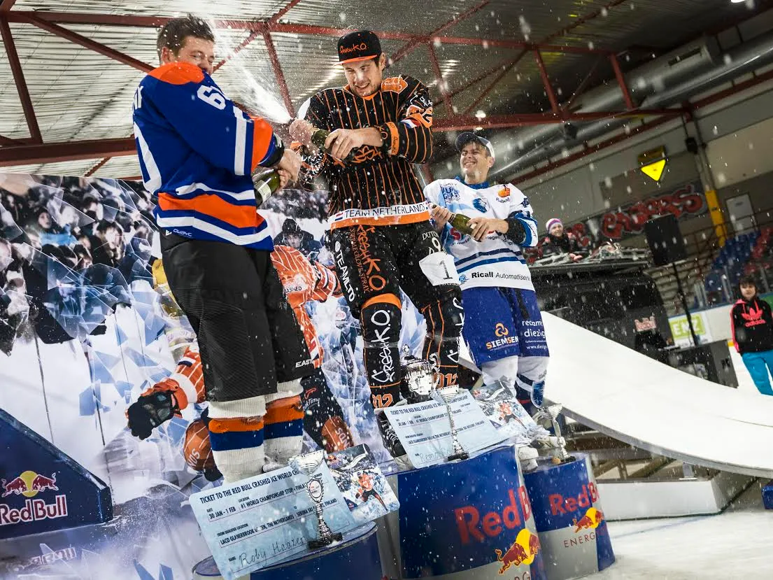 wk ice cross downhill schaatsen 1