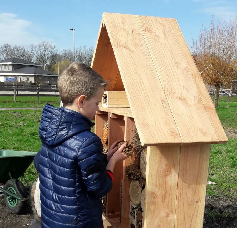bijenhotel maken foto landschapsbeheer zeeland