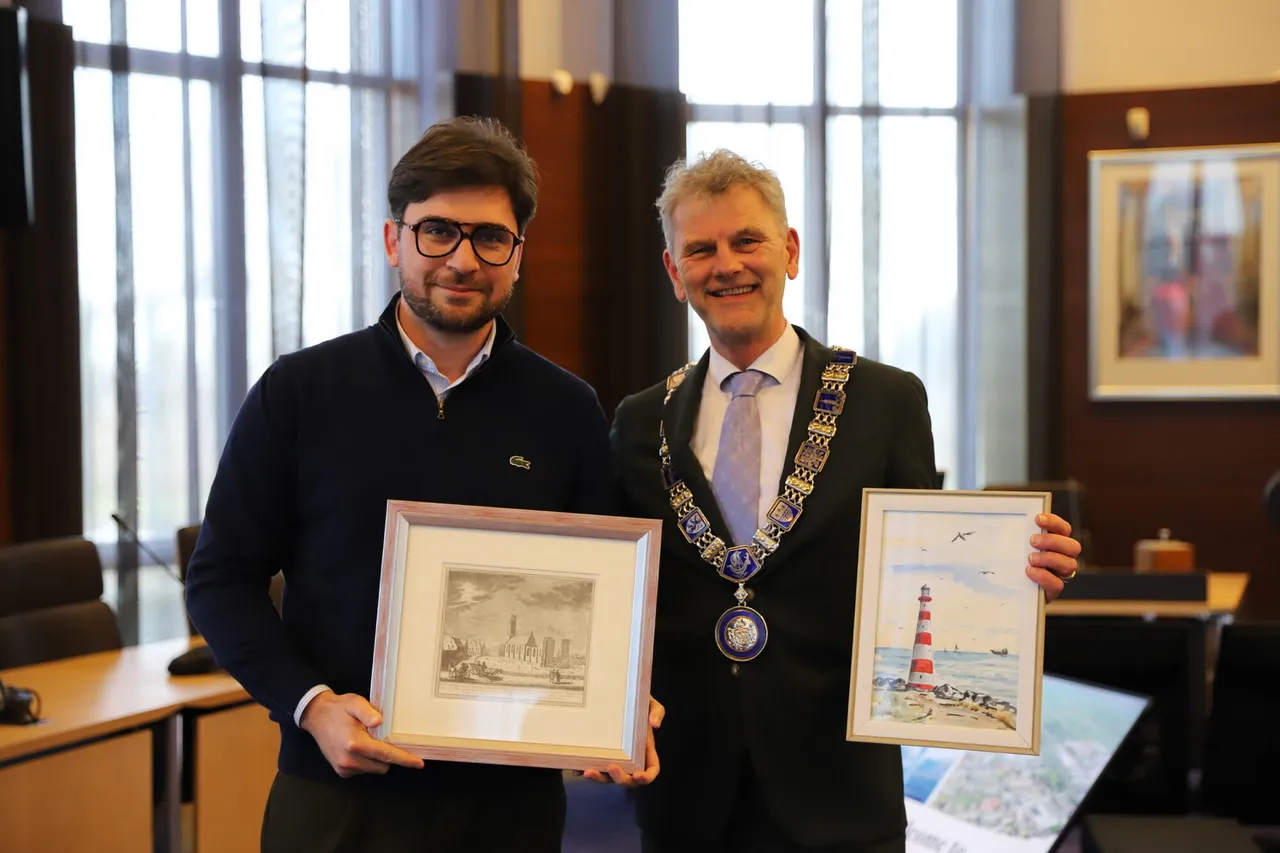 burgemeester vacharadze en burgemeester smit