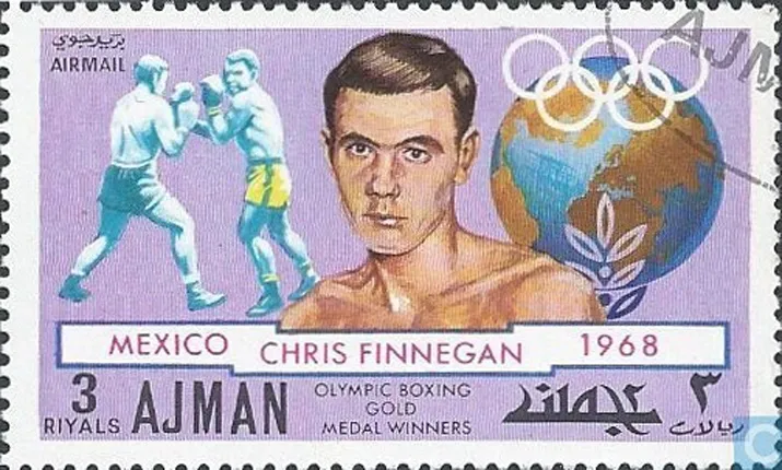 chris finnegan 1971 postzegel