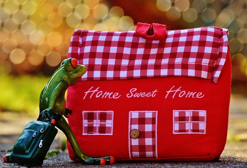 fabric home trolley frog arrive funny at home 1247153