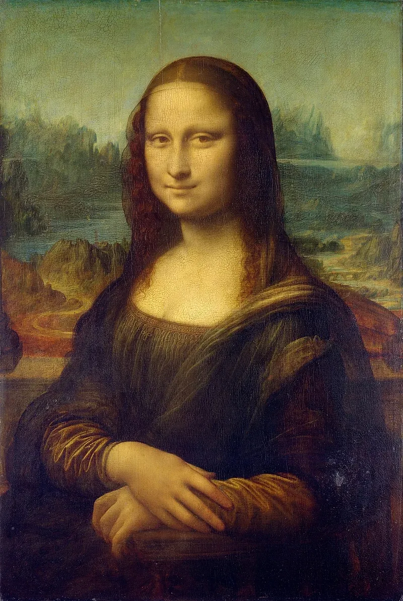 mona lisa by leonardo da vinci from c2rmf retouchedjpg