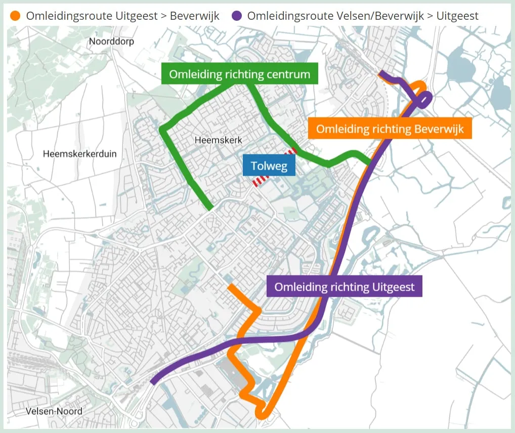 omleidingsroutes
