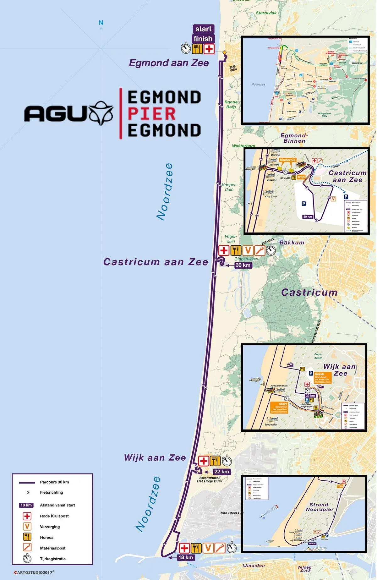 routekaart agu egmond pier egmond 2