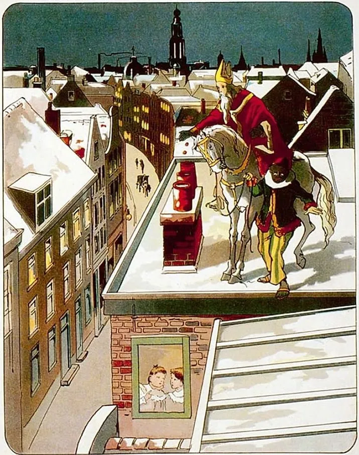 sint op dak