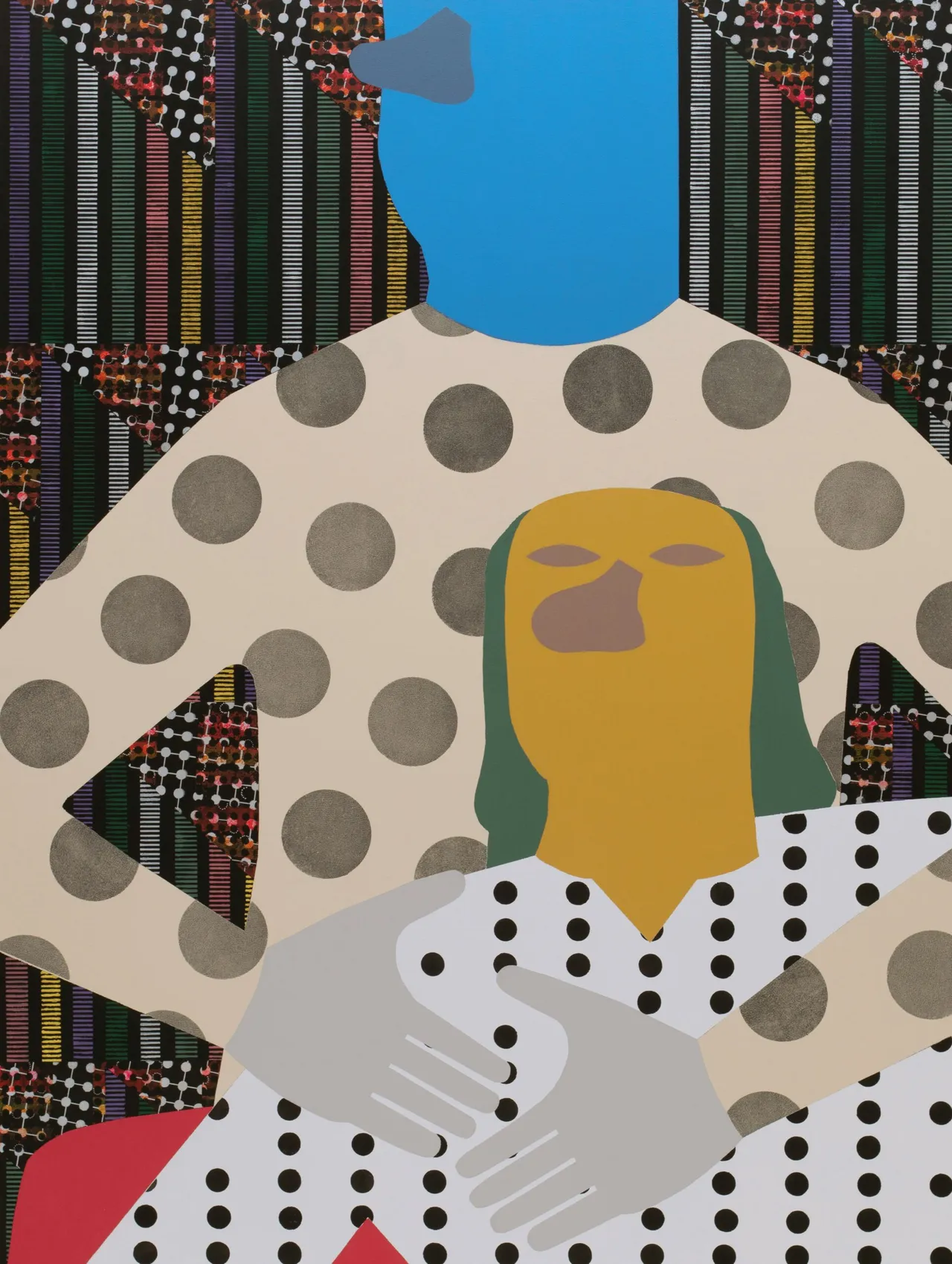 anuli croon tronie ac202103 160 x 120 cm matte acryl metaalverf op linnen scaled