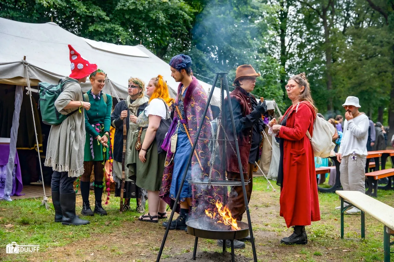 by the fire art