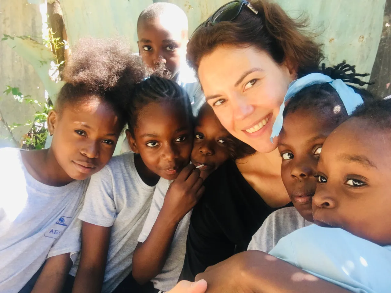 lalita in april 2018 bij bon timoun haiti