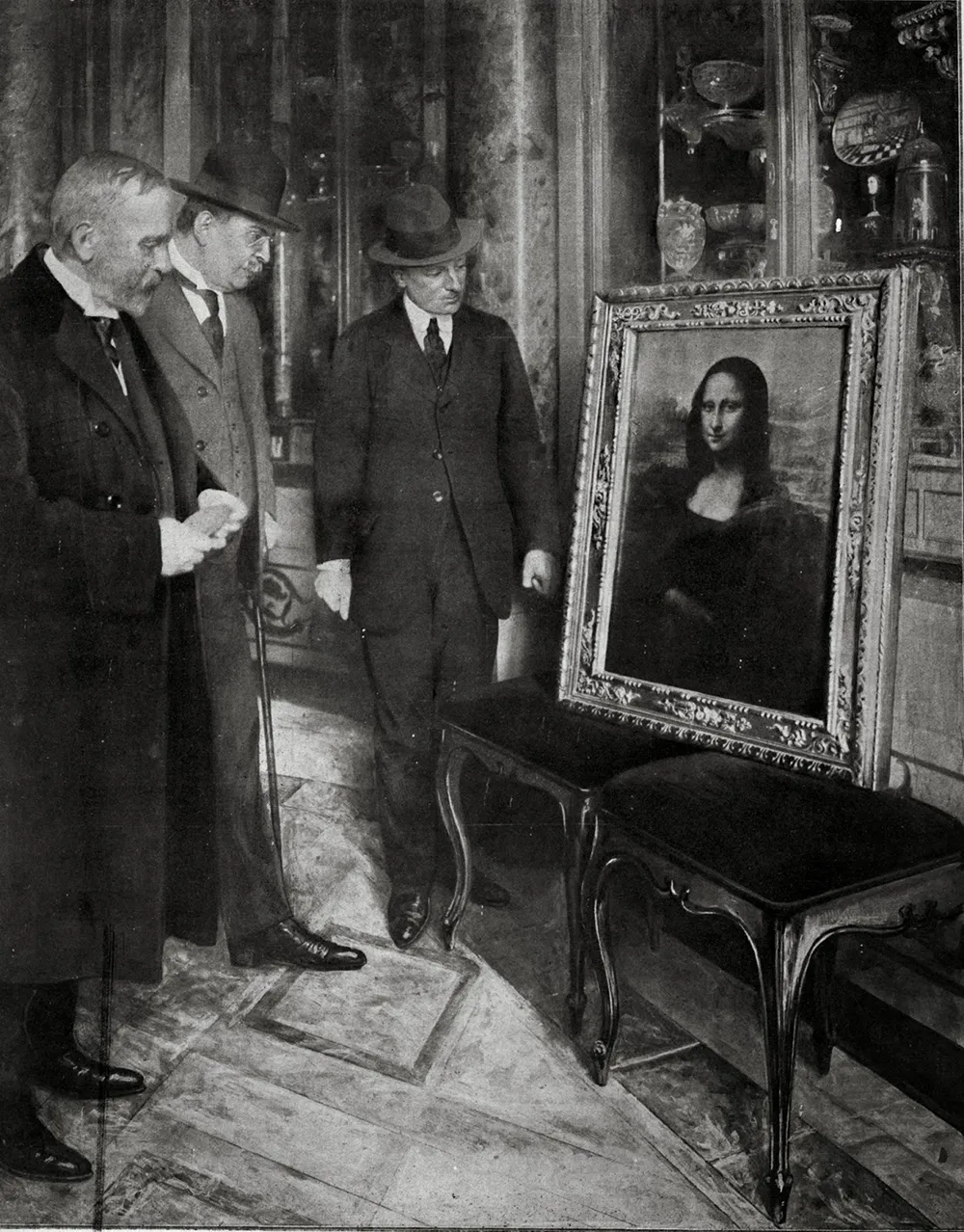 monalisa uffizi 1913