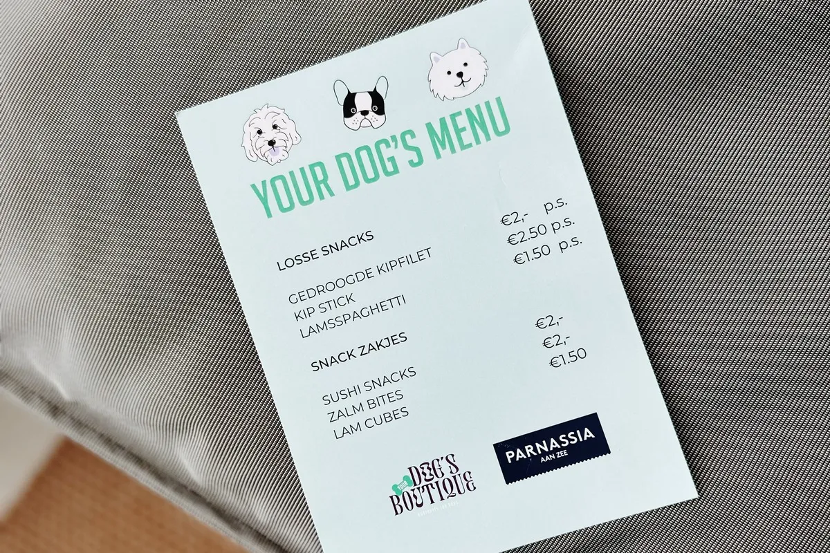 parnassia hondenmenu
