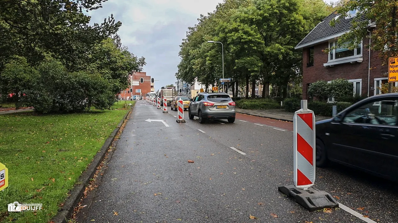 richting noord