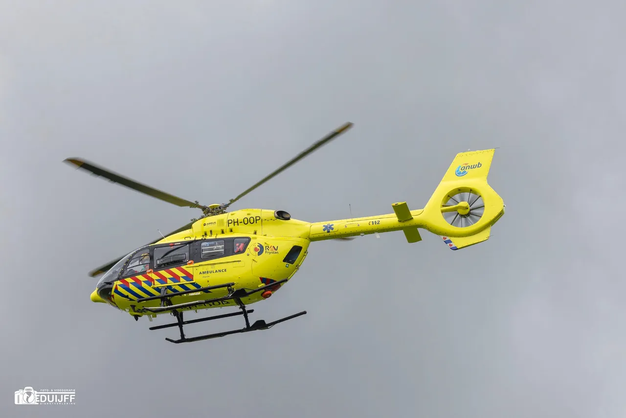 Trauma-helicopter, bij spoedgevallen onmisbaar op Terschelling
