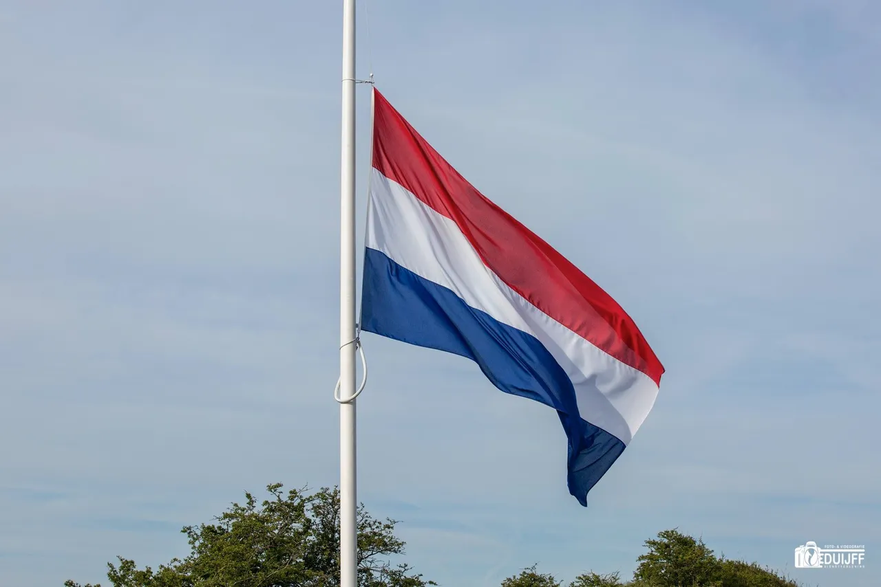 vlag half stok