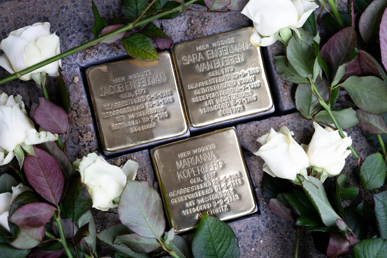 Stolpersteine familie Engelman