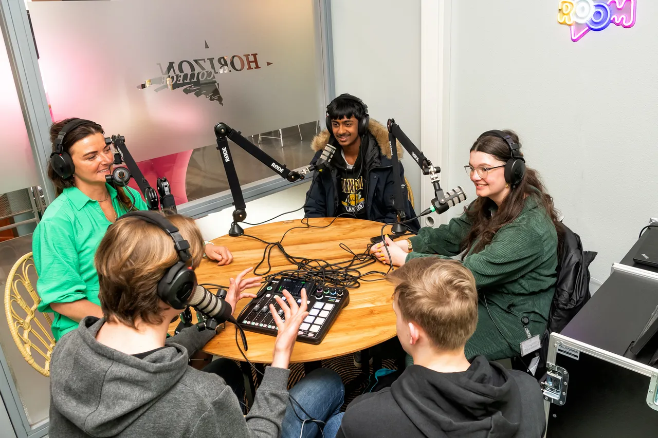 opening innovatielab horizon college podcaststudio 2