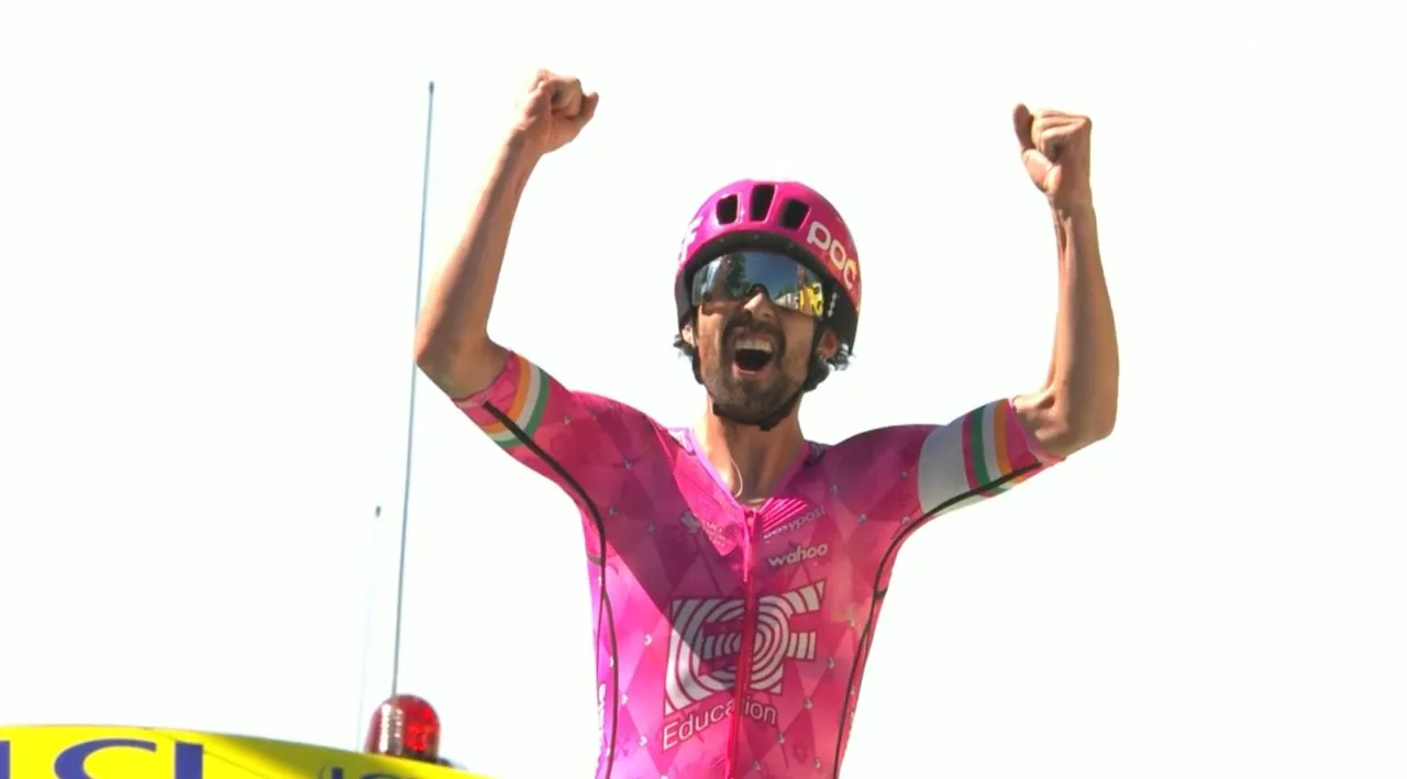 Ben Healy, ganador de la 6ª etapa del Tour de Francia 2025