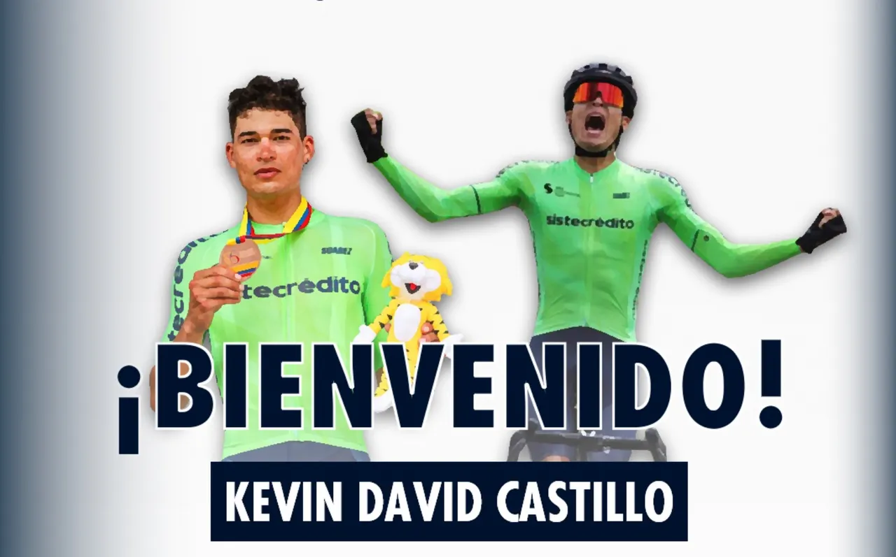 Kevin Castillo se prepara para disputar su primera carrera con el Movistar Team en la Vuelta a Alemania 2025