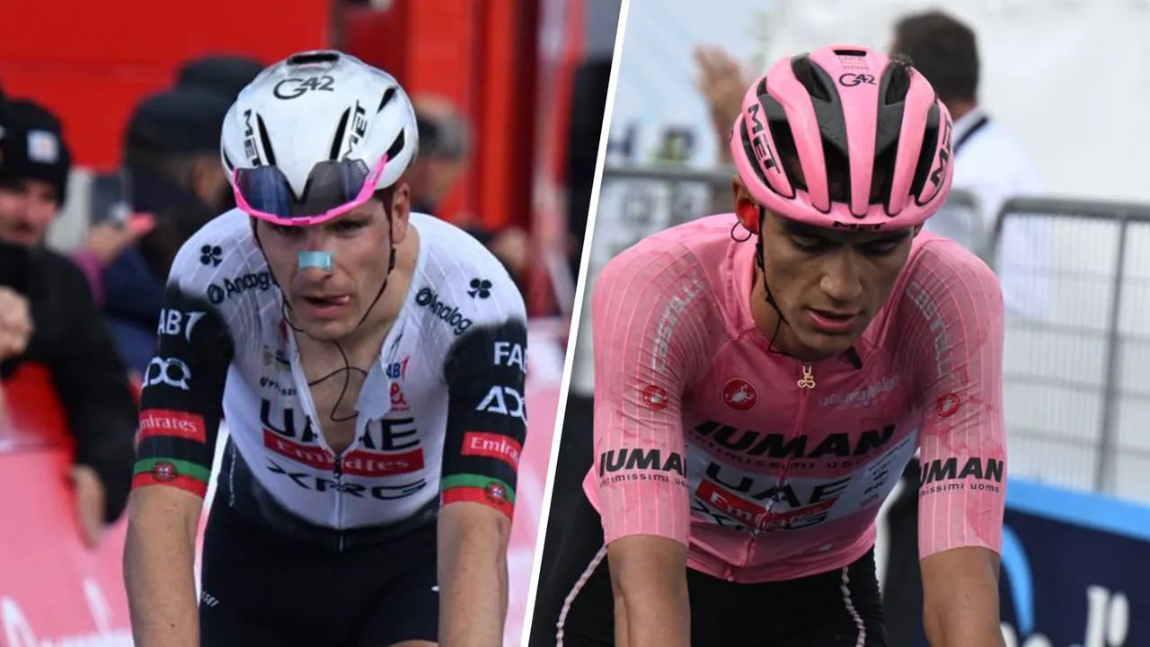 Joao Almeida e Isaac del Toro fueron 2º en Vuelta a España y Giro de Italia
