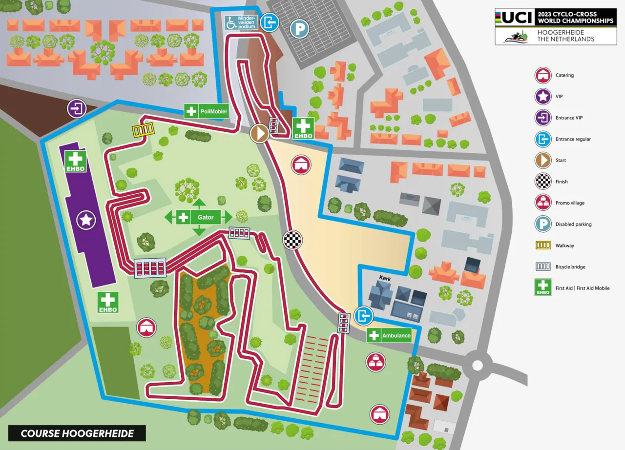 2023 Cyclocross World Championships Hoogerheide Course