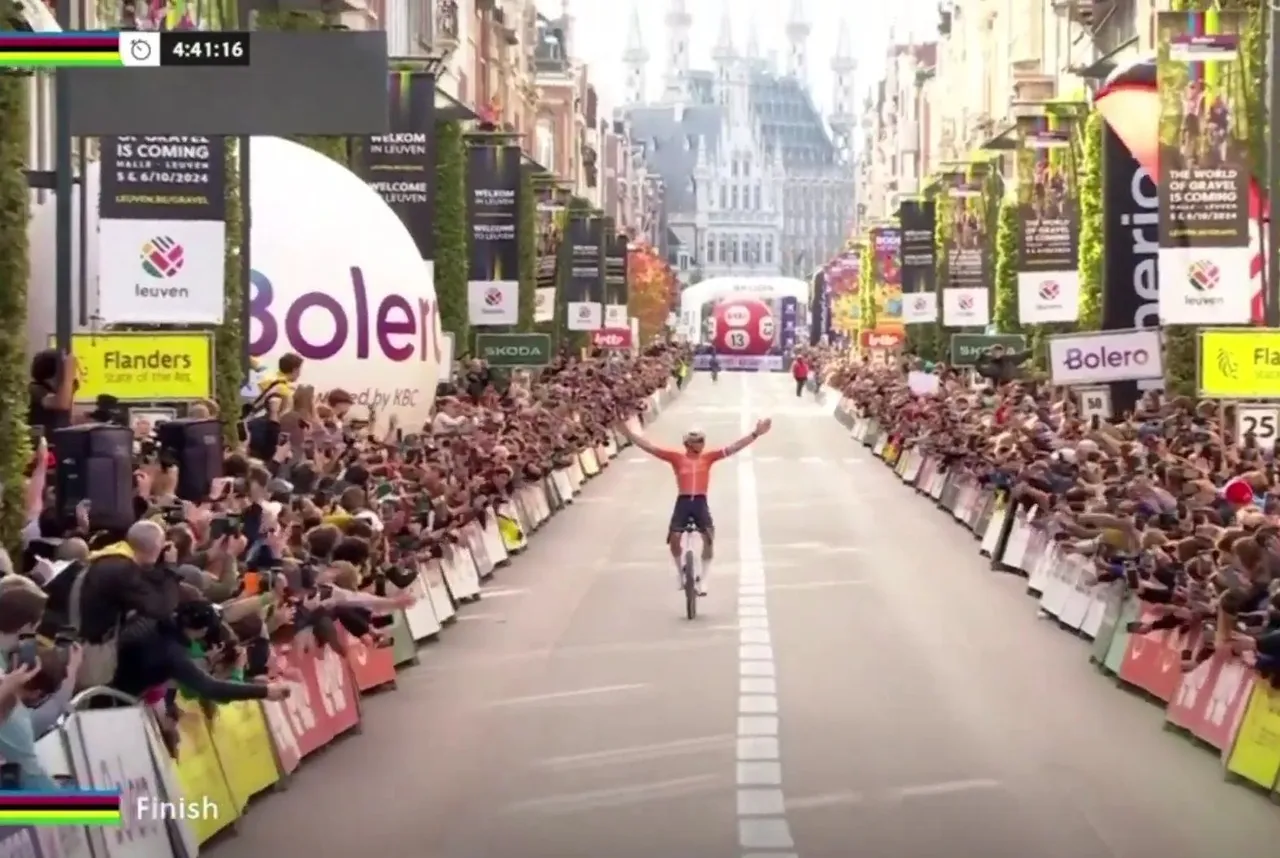 Mathieu van der Poel conquista o seu primeiro titulo de Gravel.