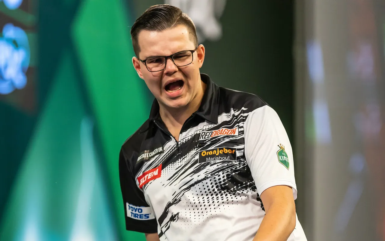 Gian van Veen in actie