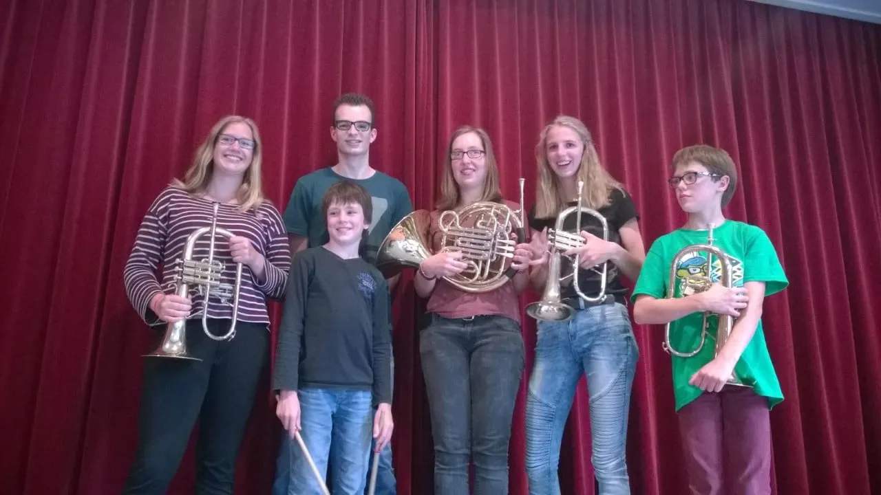 foto geslaagden muziek juli 2016 1