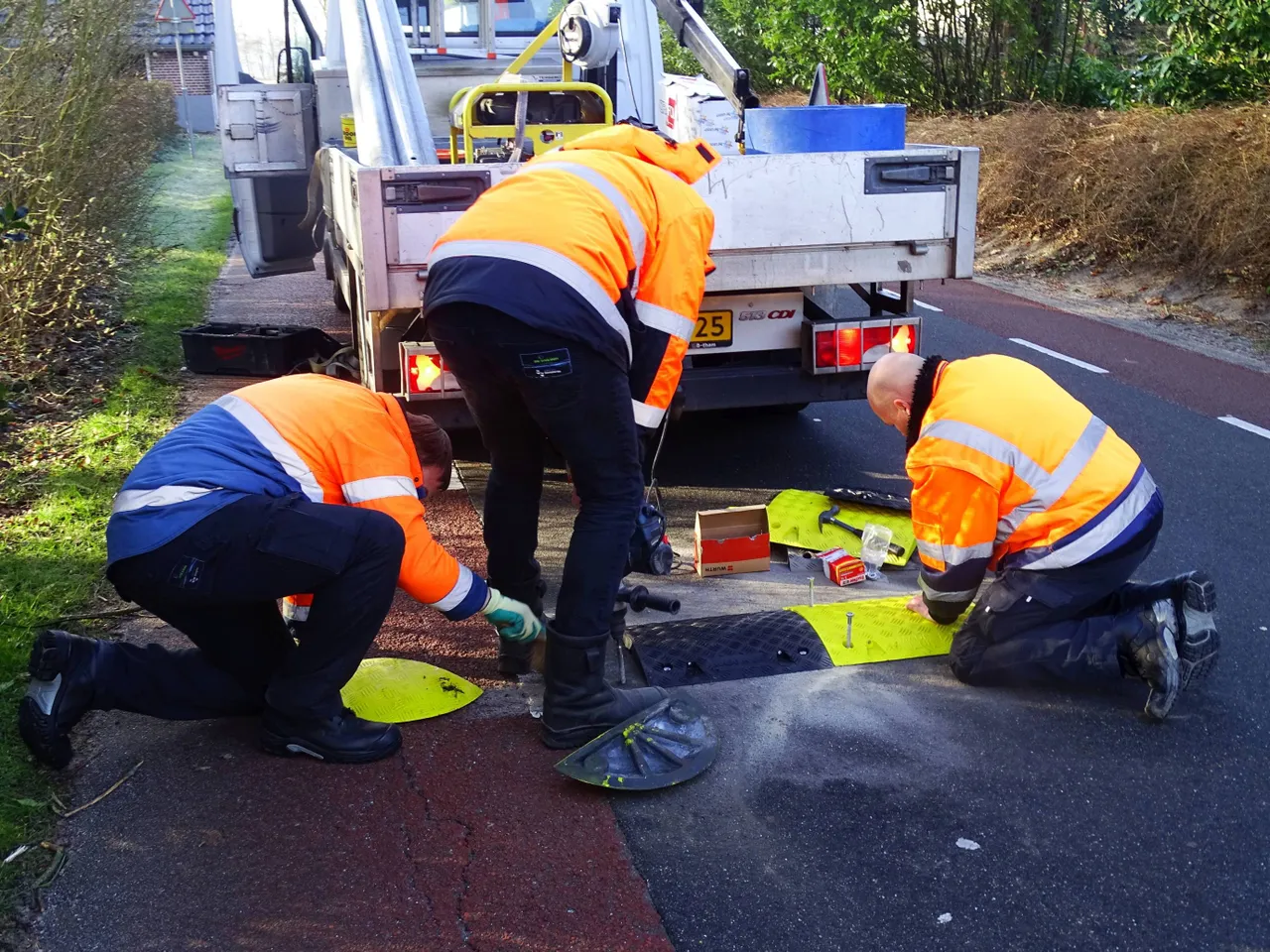 ruinerwold verkeersdrempels blijdenstein3