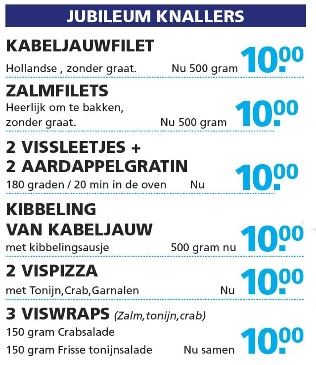 aanbieding pooye