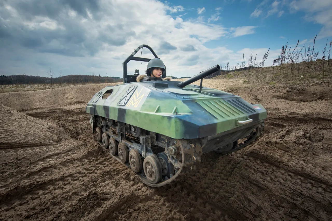 airborne luchtlandingen mini tank 1