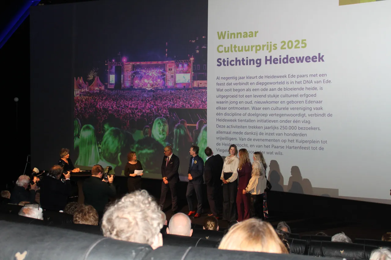 Stichting Heideweek winnaar Cultuurprijs 2025 Ede