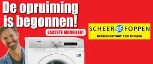 banner scheer en foppen opruiming week 1