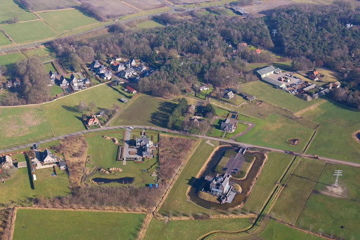 luchtfoto horsterzoomweg