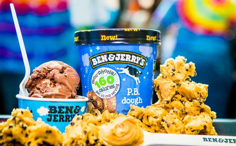 benjerrys light helft calorieen femfem