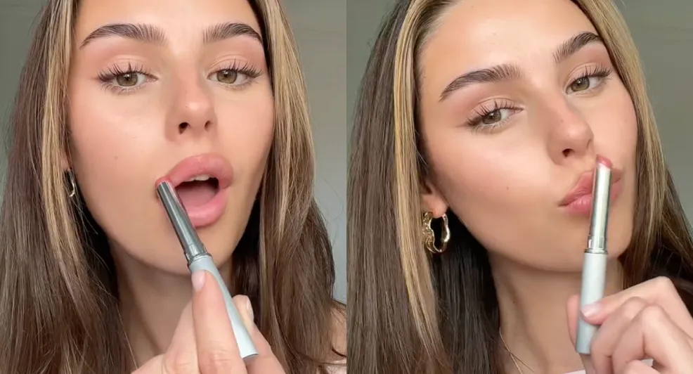 clinique almost lipstick in pink honey