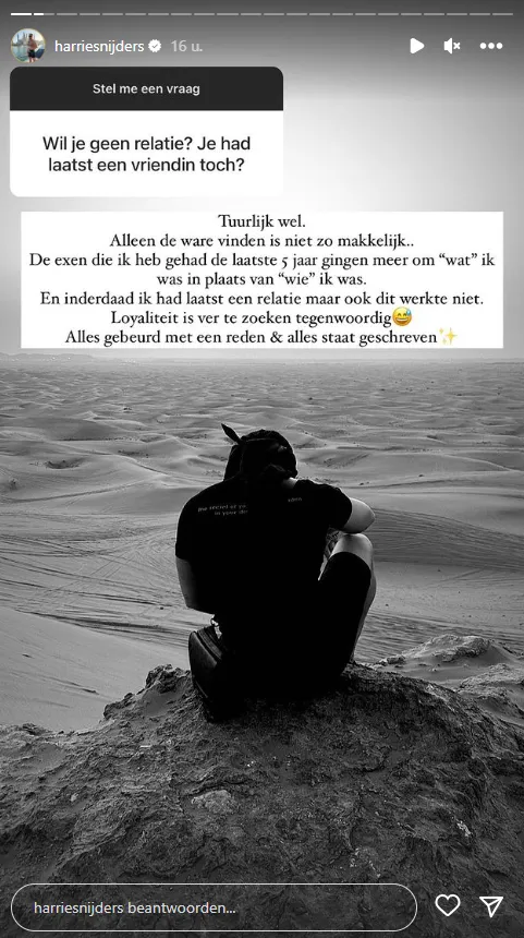harrie snijders legt liefdesleven uit