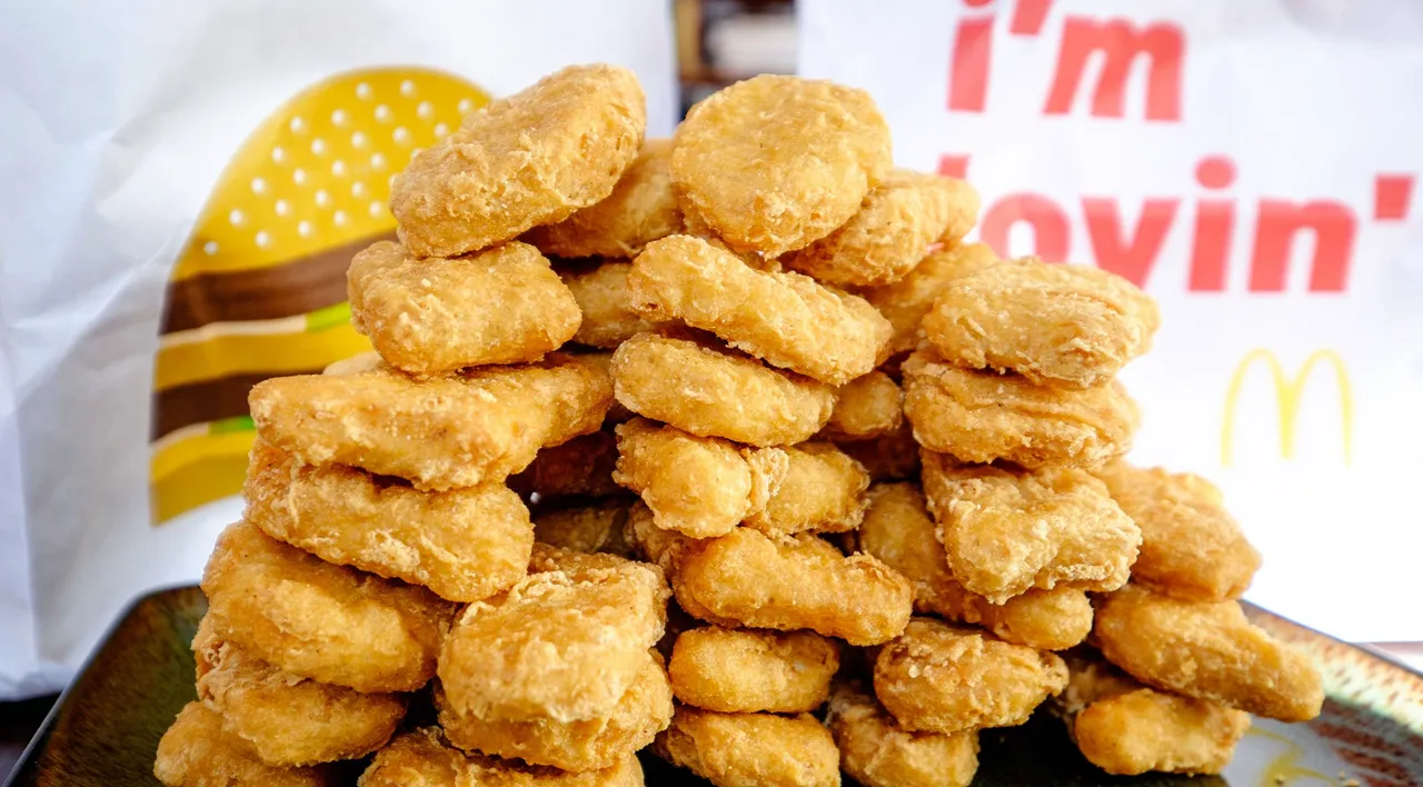 mcnuggets per 50 stuks